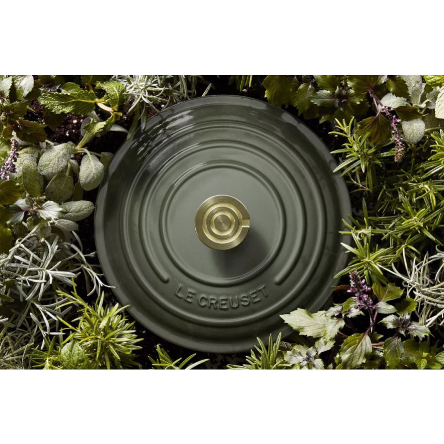 additioanl image for  Le Creuset Round Casserole Thyme 26 cm 